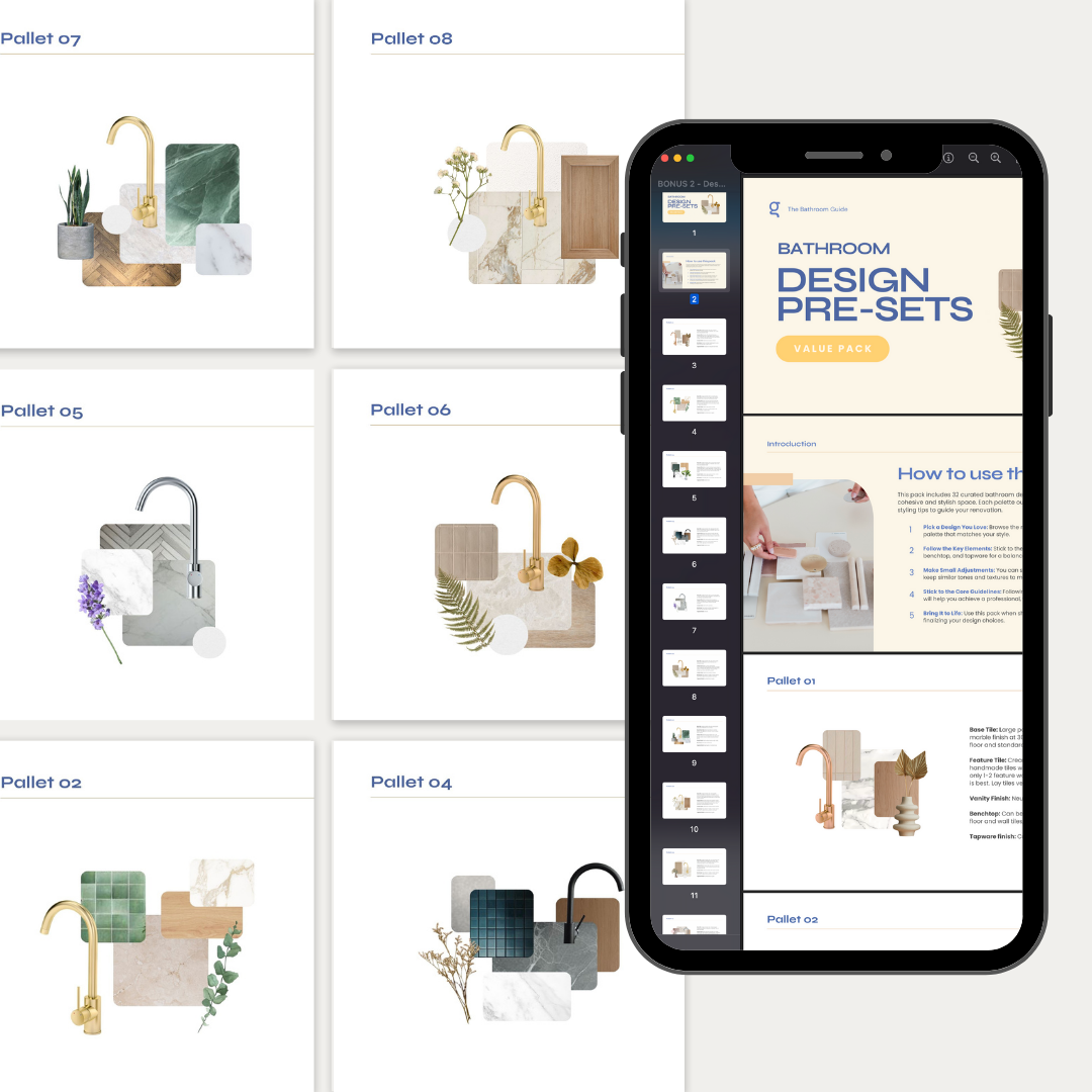 Bathroom Design Pre-sets (32 x Design Value Pack)