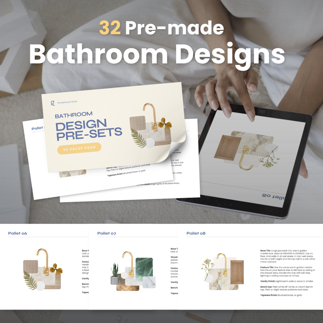 Bathroom Design Pre-sets (32 x Design Value Pack)