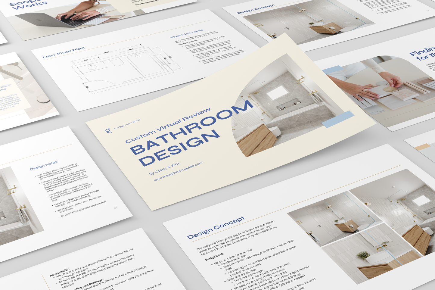 Bathroom Design + Layout Service