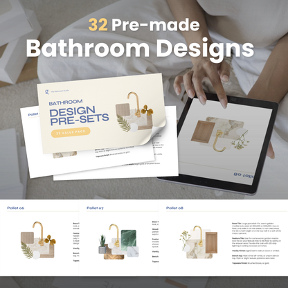 Bathroom Design Pre-sets (32 x Design Value Pack)