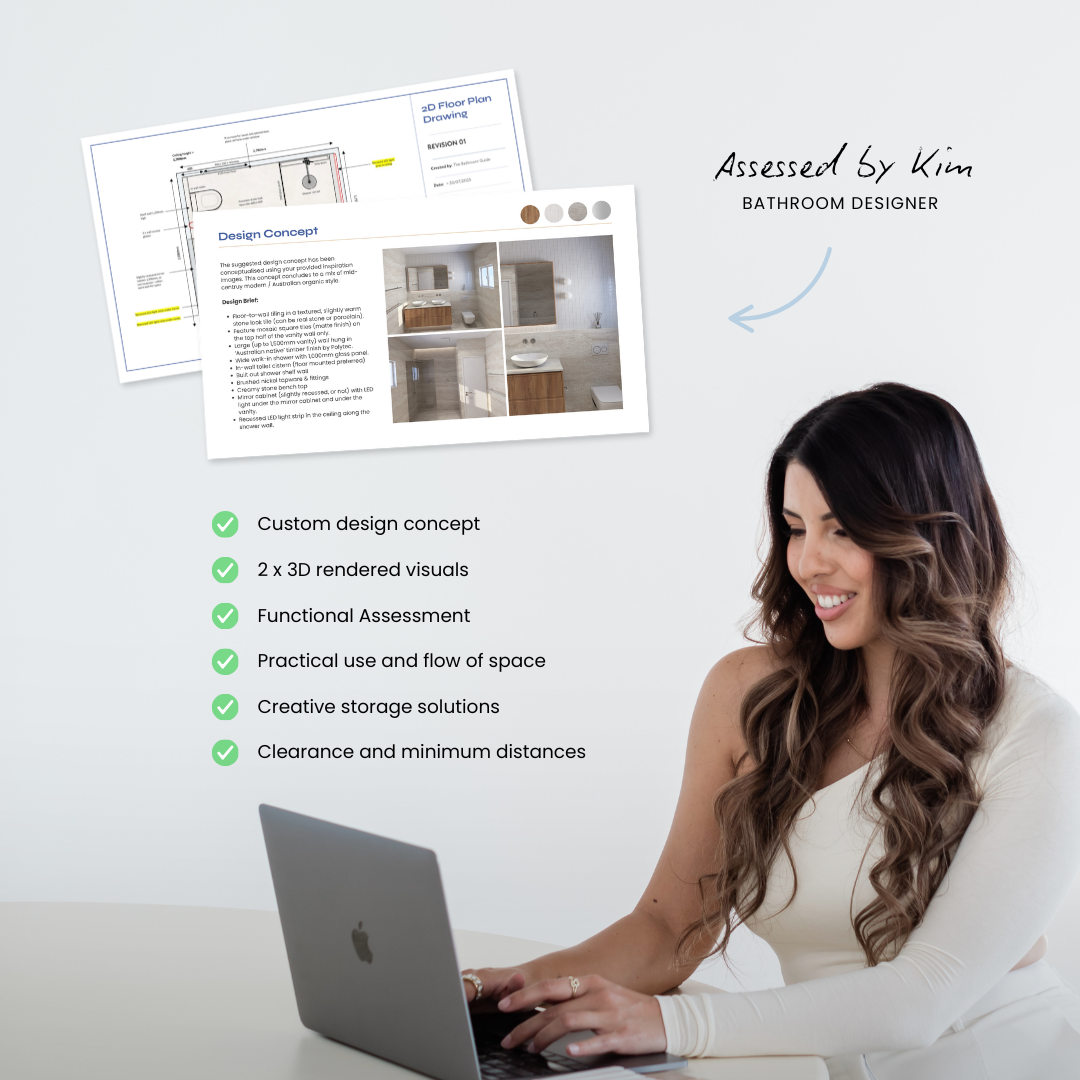 Bathroom Design + Layout Service