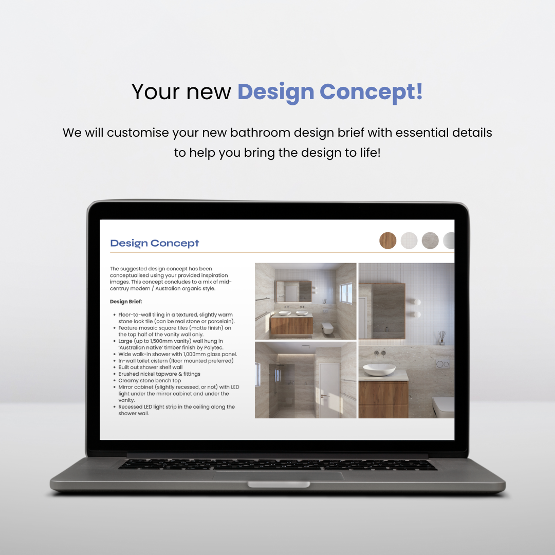 Bathroom Design + Layout Service