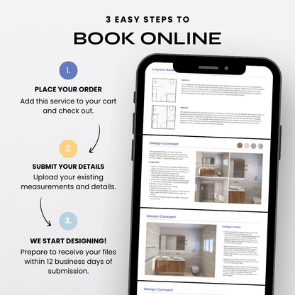 Bathroom Design + Layout Service