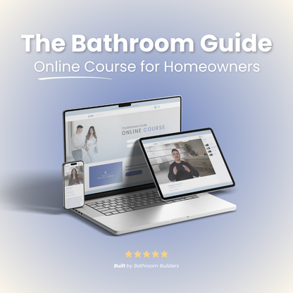 (4 x Instalment PAYMENT PLAN) Manage Your Own Bathroom - Online Course